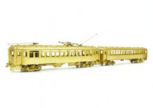 Load image into Gallery viewer, HO Brass MTS Imports SN - Sacramento Northern #1018-1025 Interurban Powered Coach/Unpowered Coach Trailer 2 Car Set