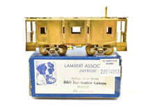 Load image into Gallery viewer, HO Brass Lambert B&O - Baltimore & Ohio Bay Window Caboose