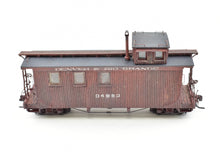 Load image into Gallery viewer, HOn3 Wood D&RGW - Denver & Rio Grande Western Caboose 04990 Custom Built