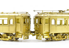 Load image into Gallery viewer, HO Brass MTS Imports SN - Sacramento Northern #1018-1025 Interurban Powered Coach/Unpowered Coach Trailer 2 Car Set
