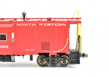 Load image into Gallery viewer, HO Brass OMI - Overland Models, Inc. C&NW - Chicago & North Western Steel Bay Window Caboose CP Red