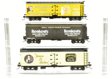 Load image into Gallery viewer, HO Brass CON PSC - Precision Scale Co. 41' Pfaudler Wood Sheath Milk Tank Cars Set of Three FP NO BOXES