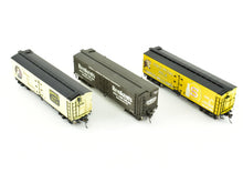 Load image into Gallery viewer, HO Brass CON PSC - Precision Scale Co. 41' Pfaudler Wood Sheath Milk Tank Cars Set of Three FP NO BOXES