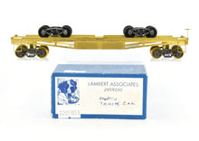 Load image into Gallery viewer, HO Brass Lambert Various Roads "Truck Car" Flat Car