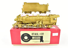 Load image into Gallery viewer, HO Brass Key Imports DT&SL - Detroit & Toledo Shore Line #22 2-8-2 USRA Light Mikado