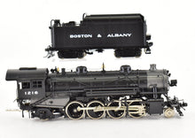 Load image into Gallery viewer, HO Brass CON Key Imports B&A - Boston & Albany H-5j Class 2-8-2 Mikado #1216 Factory Painted