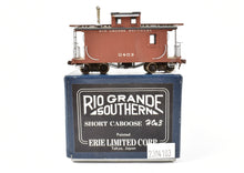 Load image into Gallery viewer, HOn3 Brass Erie Limited RGS - Rio Grande Southern Short Caboose Finished as No. 0403