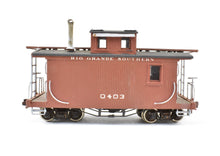 Load image into Gallery viewer, HOn3 Brass Erie Limited RGS - Rio Grande Southern Short Caboose Finished as No. 0403