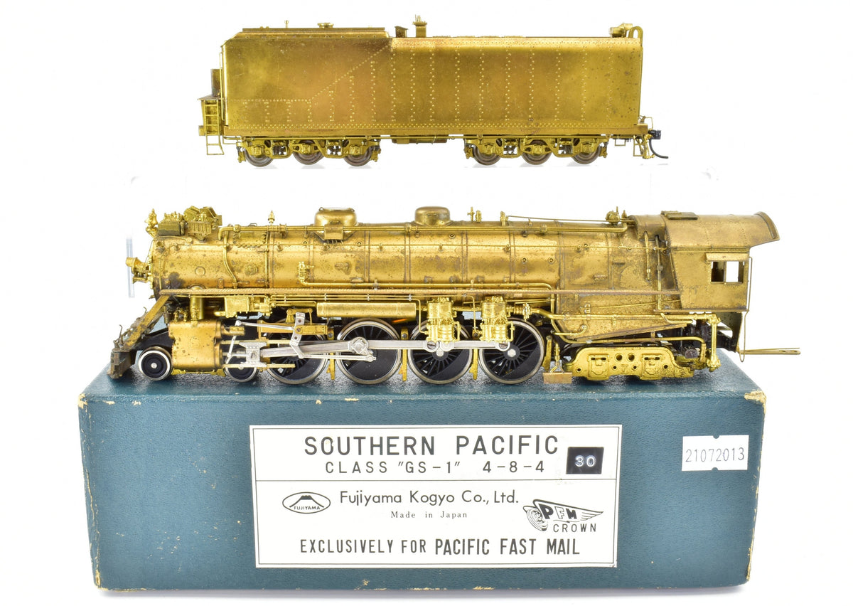 HO Brass PFM - Fujiyama SP - Southern Pacific Class GS-1 4-8-4 Crown Model