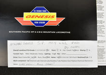 Load image into Gallery viewer, HO Athearn Genesis SP - Southern Pacific MT-4 4-8-2 #4360 with Shrouding DC Analog