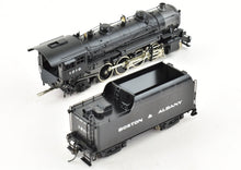 Load image into Gallery viewer, HO Brass CON Key Imports B&A - Boston & Albany H-5j Class 2-8-2 Mikado #1216 Factory Painted