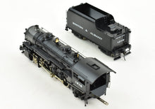 Load image into Gallery viewer, HO Brass CON Key Imports B&A - Boston & Albany H-5j Class 2-8-2 Mikado #1216 Factory Painted