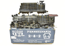 Load image into Gallery viewer, HO Brass PFM - United PRR - Pennsylvania Railroad L-1 2-8-2 Custom Painted AS-IS
