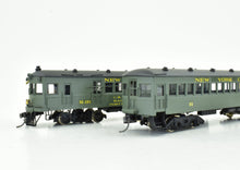 Load image into Gallery viewer, HO Brass NJ Custom Brass NYC - New York Central - 2 Car Gas Motor Rail Car Set
