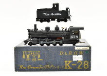 Load image into Gallery viewer, HOn3 Brass PFM - United D&RGW - Denver & Rio Grande Western K-28 2-8-2 Custom Painted #478