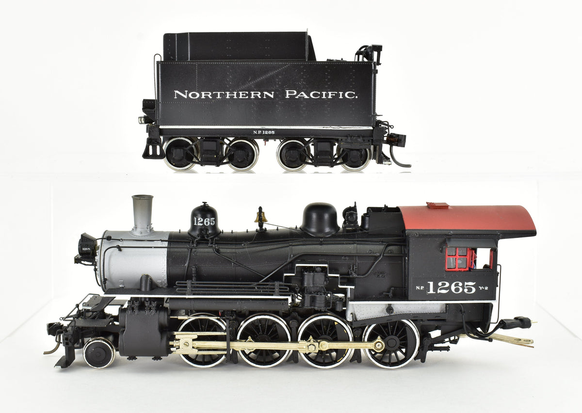 HO Brass W&R Enterprises NP - Northern Pacific Y-2 2-8-0 Pro-Paint With  ESU/LokSound DCC/Sound