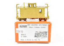 Load image into Gallery viewer, HOn3 Brass PSC - Precision Scale Co. RGS - Rio Grande Southern Short Caboose No. 0401