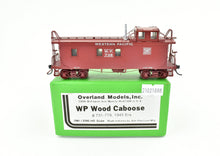 Load image into Gallery viewer, HO Brass OMI - Overland Models, Inc. WP - Western Pacific Wood Caboose Custom Painted