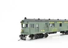 Load image into Gallery viewer, HO Brass NJ Custom Brass NYC - New York Central - 2 Car Gas Motor Rail Car Set