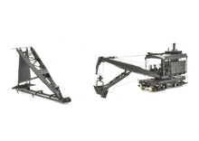 Load image into Gallery viewer, HO Brass WMS - Wiseman Model Services Inc. American Hoist Ditcher On Trucks FP