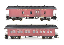 Load image into Gallery viewer, HO Brass PFM - Fujiyama CPR - Canadian Pacific Railway Wood Baggage Car No. 2106 and Coach No. 340 CP