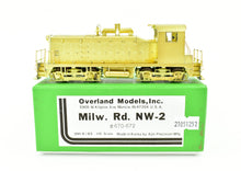 Load image into Gallery viewer, HO Brass OMI - Overland Models Inc. Milw - Milwaukee Road NW-2