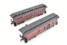 Load image into Gallery viewer, HO Brass PFM - Fujiyama CPR - Canadian Pacific Railway Wood Baggage Car No. 2106 and Coach No. 340 CP