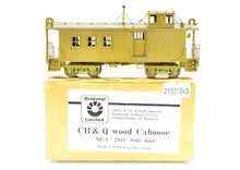 Load image into Gallery viewer, HO Brass Oriental Limited CB&Q - CB&Q NE-1 28' Side Door Wood Caboose
