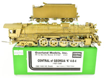 Load image into Gallery viewer, HO Brass OMI - Overland Models COG - Central of Georgia "K" 4-8-4