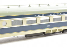 Load image into Gallery viewer, HO Brass TCY - The Coach Yard MP - Missouri Pacific 1950s "Missouri River Eagle" 6-Car set with EMC E3A FP