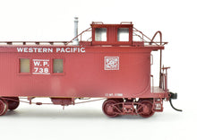 Load image into Gallery viewer, HO Brass OMI - Overland Models, Inc. WP - Western Pacific Wood Caboose Custom Painted