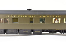 Load image into Gallery viewer, HO Brass CON W&R Enterprises NP - Northern Pacific Business Car #1 Version 1 Painted Pullman Green