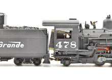 Load image into Gallery viewer, HOn3 Brass PFM - United D&RGW - Denver & Rio Grande Western K-28 2-8-2 Custom Painted #478
