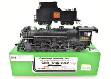 Load image into Gallery viewer, HO Brass CON OMI - Overland Models CNR - Canadian National Railway S-1g 2-8-2 #3505-3529 Pro-Painted No. 3506 Incorrect Box