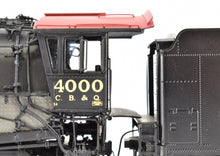 Load image into Gallery viewer, HO Brass CON CIL - Challenger Imports CB&Q - Burlington Route Class S4-A 4-6-4 F/P #4000