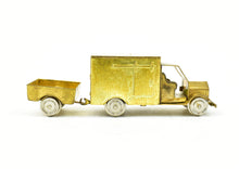 Load image into Gallery viewer, HO Brass Red Ball Various Roads Rail Truck with Trailer