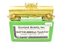 Load image into Gallery viewer, HO Brass OMI - Overland Models, Inc. Various Roads GATX 8,000 Gallon Insulated Single Dome Tank Car