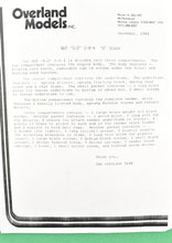 Load image into Gallery viewer, O Brass CON OMI - Overland Models, Inc. NKP - Nickel Plate Road S-2 2-8-4 AS-IS For Restoration