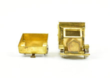 Load image into Gallery viewer, HO Brass Red Ball Various Roads Rail Truck with Trailer