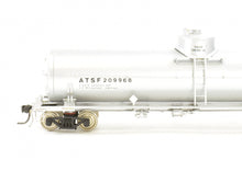 Load image into Gallery viewer, HO Brass PSC - Precision Scale Co. 16,000 Gallon Tank Car FP Silver ATSF - Santa Fe No. 209908