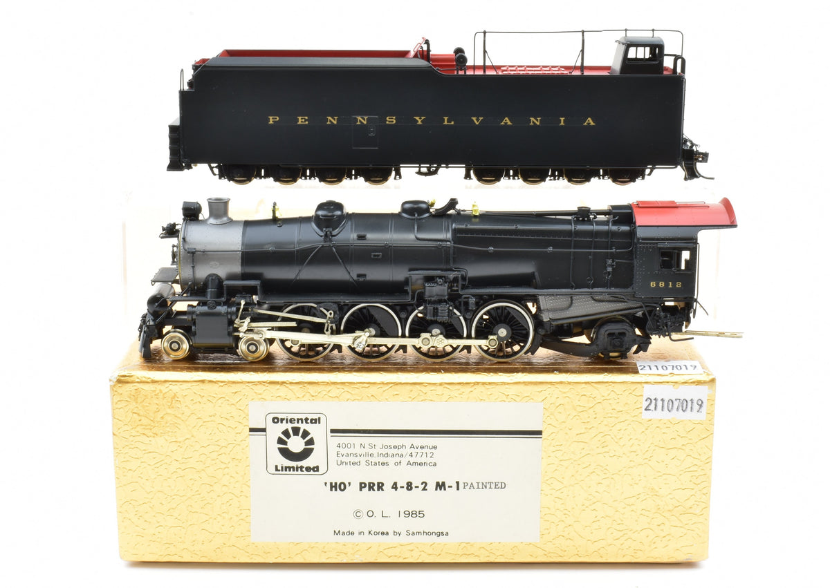 HO Brass Oriental Limited PRR - Pennsylvania Railroad 4-8-2 M-1
