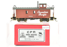 Load image into Gallery viewer, HO Brass VH - Van Hobbies CPR - Canadian Pacific Railway Wood Sheathed Caboose Custom Painted