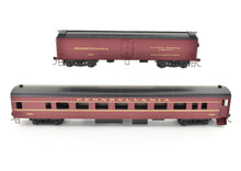 Load image into Gallery viewer, HO Brass NPP - Nickel Plate Products "Dispatchers Special" PRR - Pennsylvania Railroad 2 Car Set, Custom Painted