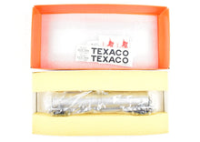 Load image into Gallery viewer, HO Brass PSC - Precision Scale Co. 16,000 Gallon Tank Car Painted Silver Texaco