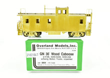 Load image into Gallery viewer, HO Brass OMI - Overland Models, Inc. GN - Great Northern 30' Wood Caboose Factory New