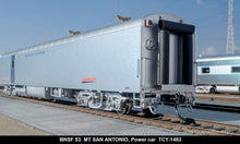 Load image into Gallery viewer, HO Brass TCY - The Coach Yard  No. 1483 BNSF - Burlington Northern Santa Fe "Mt. San Antonio" Storage HEP Power Car No. 53
