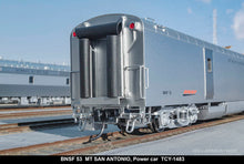 Load image into Gallery viewer, HO Brass TCY - The Coach Yard  No. 1483 BNSF - Burlington Northern Santa Fe "Mt. San Antonio" Storage HEP Power Car No. 53
