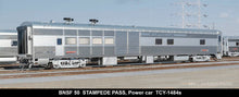 Load image into Gallery viewer, HO Brass TCY - The Coach Yard  No. 1484s BNSF - Burlington Northern Santa Fe "Stampede Pass" Dormitory HEP Power Car No. 50
