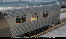 Load image into Gallery viewer, HO NEW Brass TCY - The Coach Yard 2500 SOU - Southern Railroad 1949 “The Crescent” Train 37-38 8-Car Set Factory Painted
