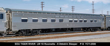 Load image into Gallery viewer, HO NEW Brass TCY - The Coach Yard 2500 SOU - Southern Railroad 1949 “The Crescent” Train 37-38 8-Car Set Factory Painted
